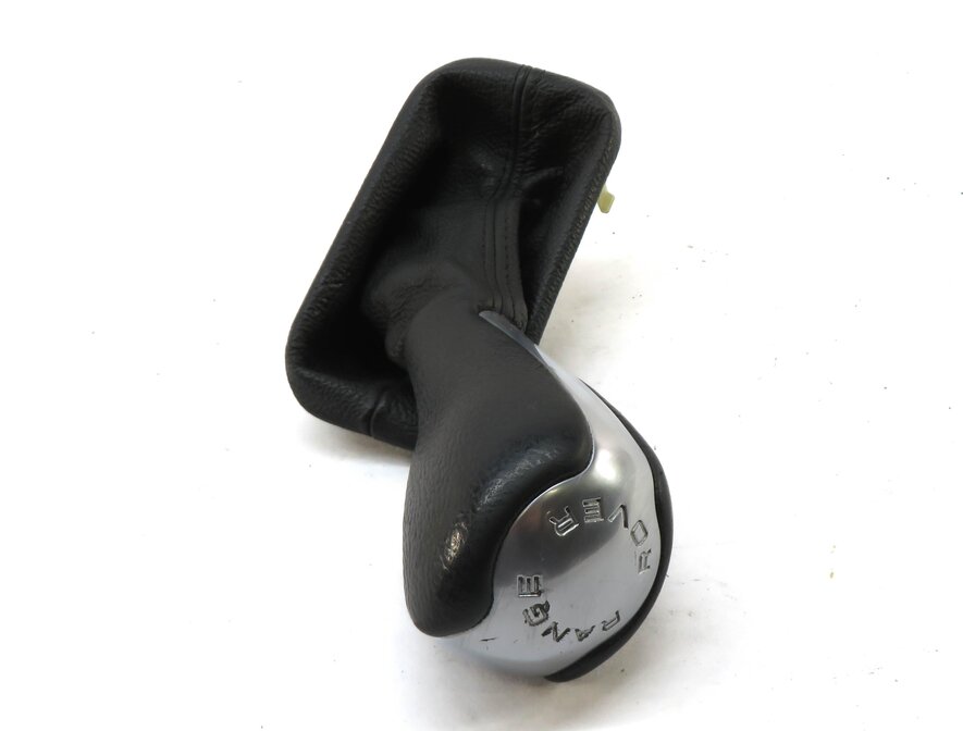 Thumbnail 2: 2011 RANGE ROVER SPORT (L320) SHIFT SHIFTER KNOB w/ BOOT (BLACK & SILVER)