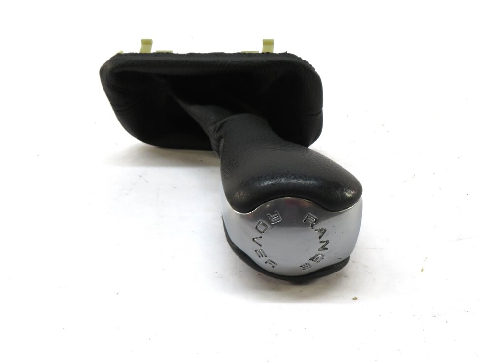 Thumbnail 3: 2011 RANGE ROVER SPORT (L320) SHIFT SHIFTER KNOB w/ BOOT (BLACK & SILVER)