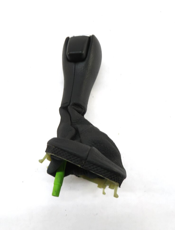 Thumbnail 4: 2011 RANGE ROVER SPORT (L320) SHIFT SHIFTER KNOB w/ BOOT (BLACK & SILVER)