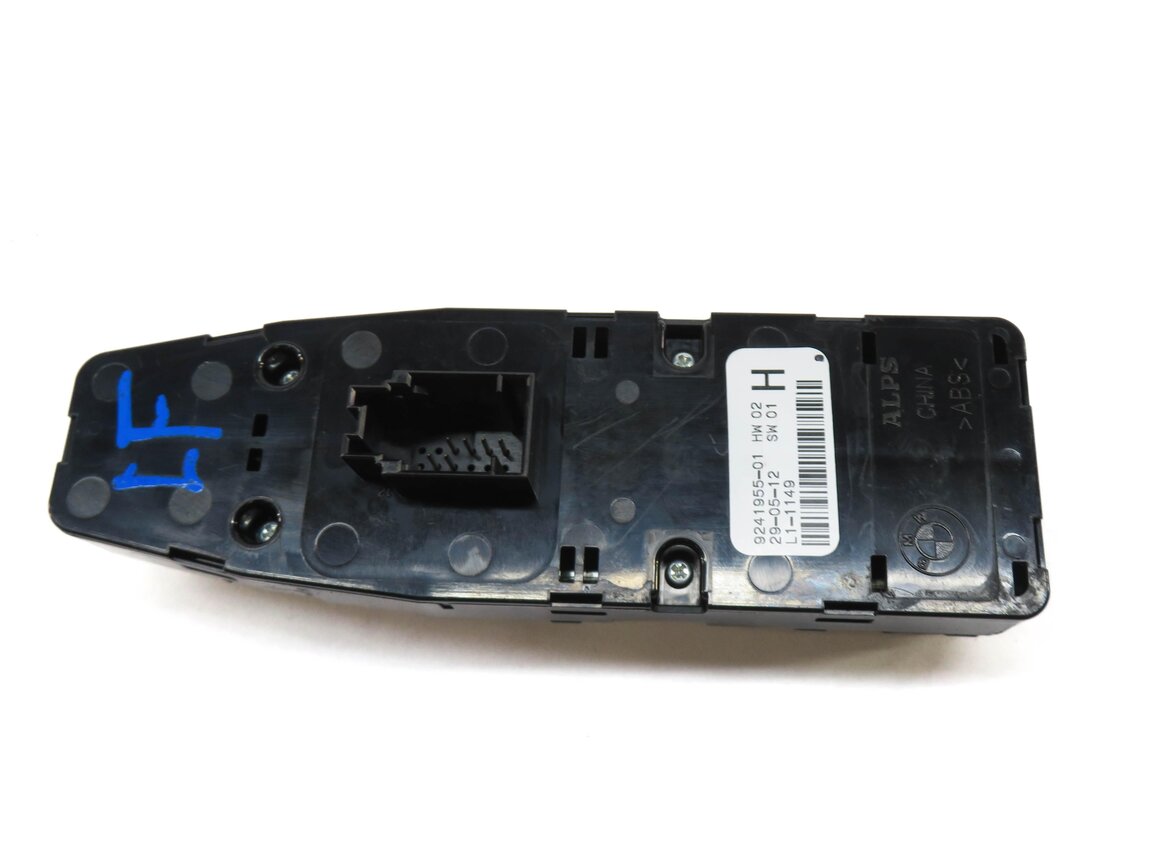Thumbnail 4: 10-19 BMW 528i 535i 550i 650i M5 M6 X3 (F10 F12 F25) DRIVER P-FOLD WINDOW SWITCH