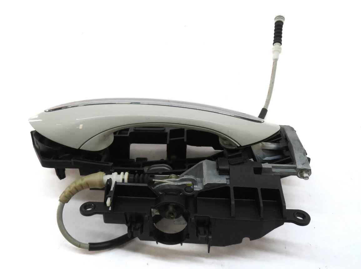 Thumbnail 2: 09-18 BMW 528i 535i 550i 740i 750i 760i RIGHT REAR COMFORT DOOR HANDLE (WHITE)