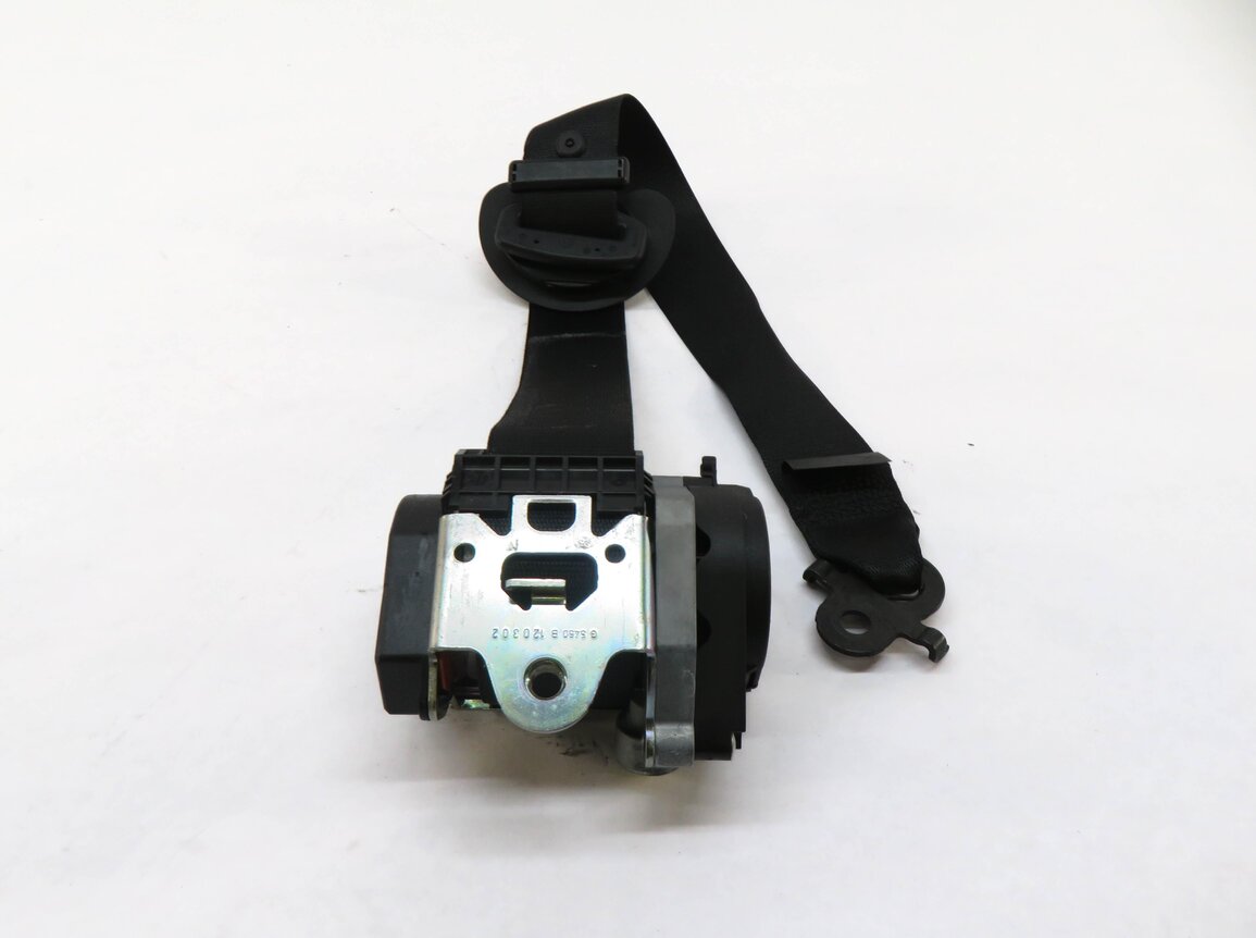 Thumbnail 4: 2013 BMW 528i (F10) REAR SEAT LEFT / CENTER / RIGHT SEATBELT RETRACTOR SET BLACK