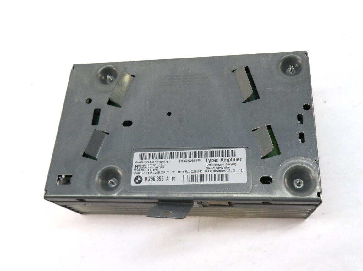 Thumbnail 3: 11-13 BMW 528i 535i 550i (F10) RADIO STEREO AUDIO AMP AMPLIFIER (HARMAN BECKER)