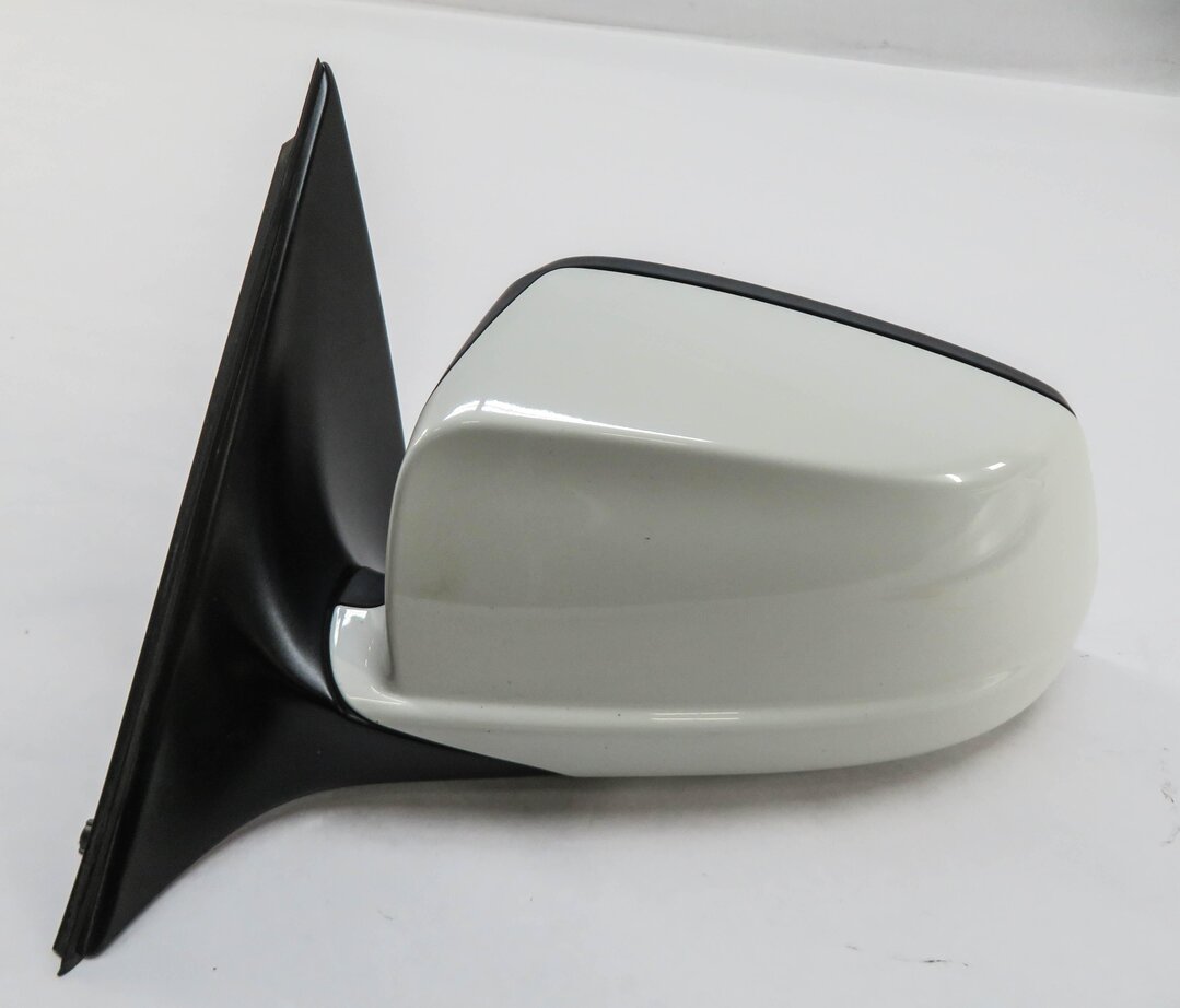 Thumbnail 4: 2012-2013 BMW 528i 535i 550i (F10) LEFT PFOLD HEAT AUTODIM DOOR MIRROR (WHITE)