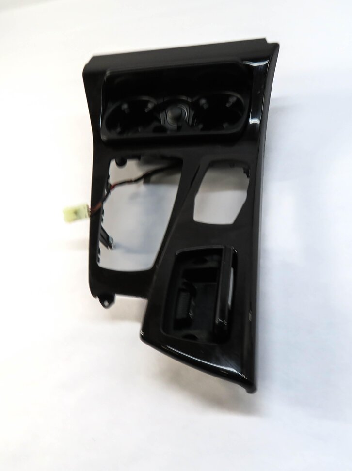 Thumbnail 20: 2013 BMW 528i (F10) DASH DOOR CONSOLE WOOD GRAIN TRIM PANEL SET (FINE ASH WOOD)