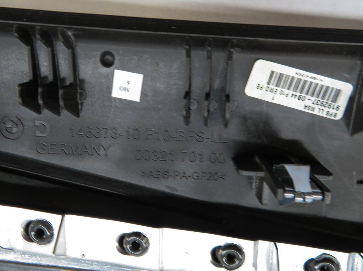 Thumbnail 21: 2013 BMW 528i (F10) DASH DOOR CONSOLE WOOD GRAIN TRIM PANEL SET (FINE ASH WOOD)
