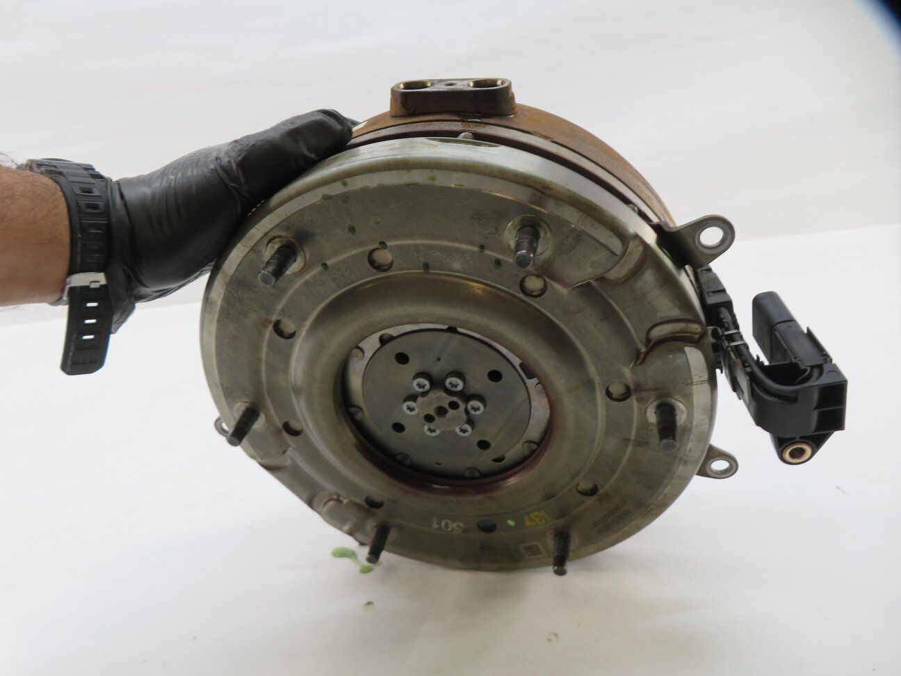 Thumbnail 4: 13-15 ACTIVE 7 HYBRID F01 3.0L N55 HYBRID AUTO TRANS ELECTRIC DRIVE ASSIST MOTOR