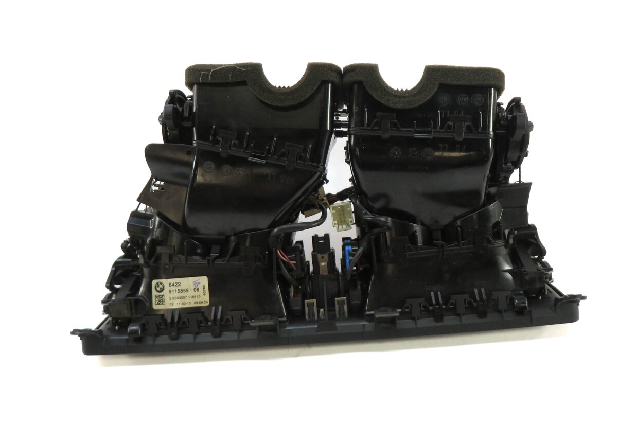 Thumbnail 4: 2013 BMW ACTIVE HYBRID 7 F04 FRONT CENTER DASH HVAC A/C HEATER AIR VENT (BLACK)