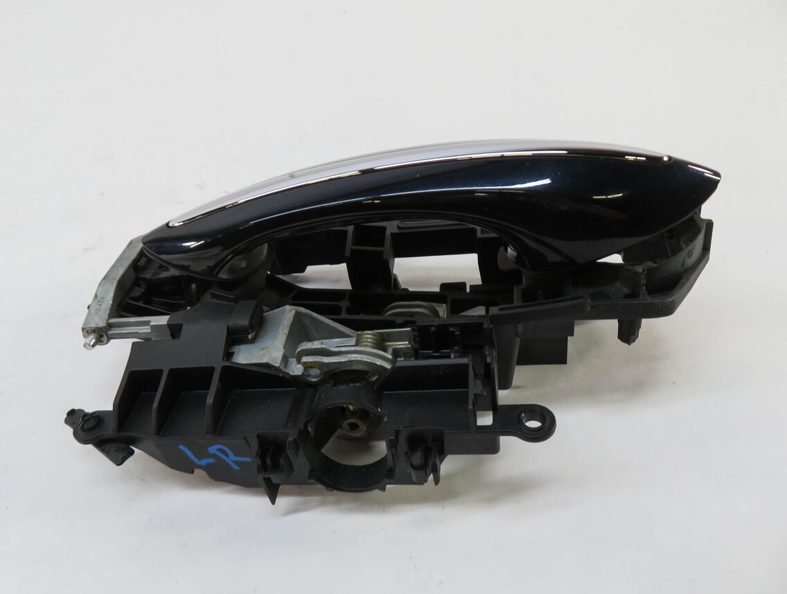 Thumbnail 2: 09-18 BMW 528i 535i 550i 740i 750i 760i LEFT REAR COMFORT DOOR HANDLE (BLACK)