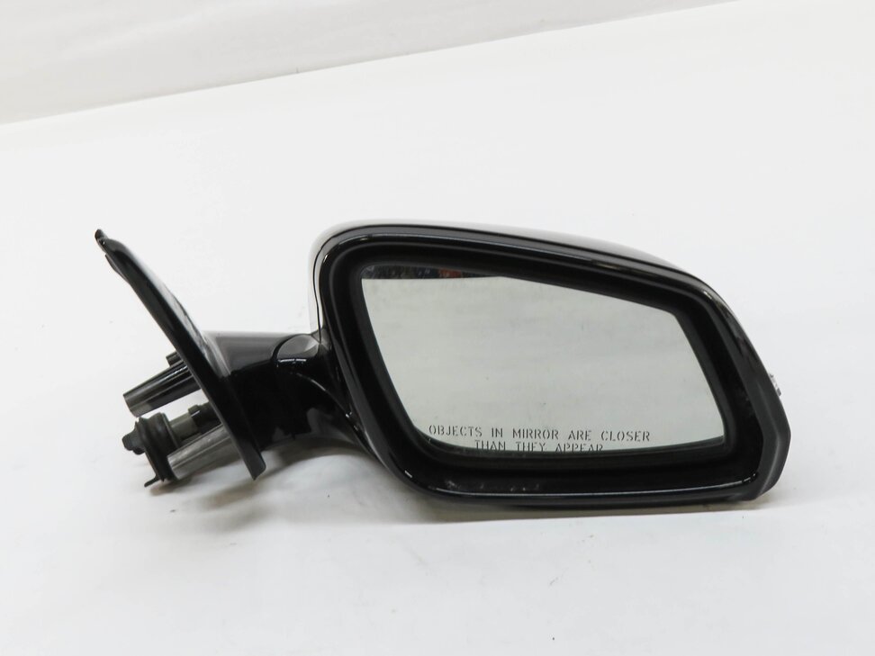 13-15 7 SERIES F01 RIGHT PASSENGER DOOR MIRROR P-FOLD HEAT AUTODIM CAMERA BLACK