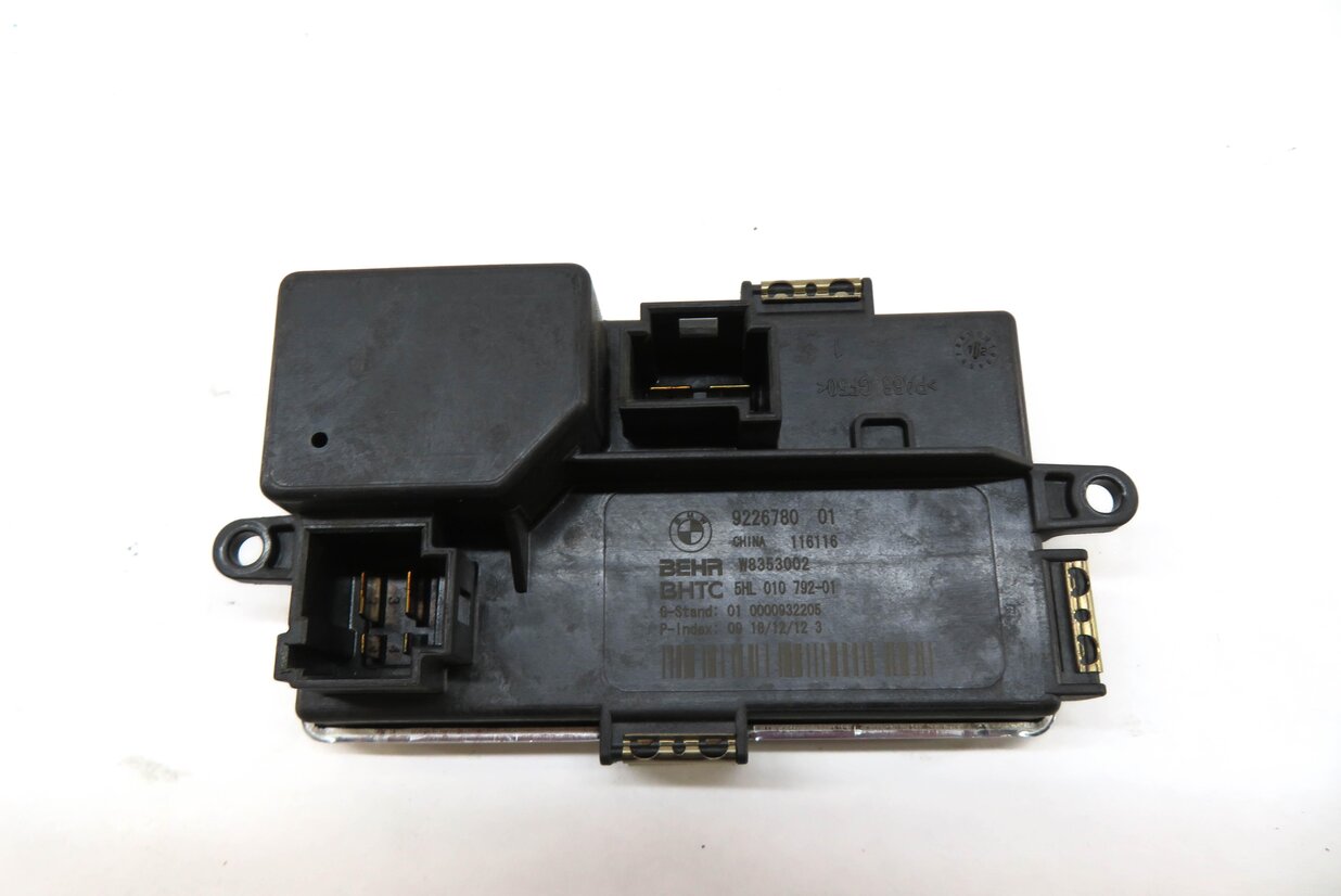 Thumbnail 3: 2013 BMW ACTIVE HYBRID 7 F04 FRONT HVAC A/C HEATER BLOWER MOTOR RESISTOR 9226780