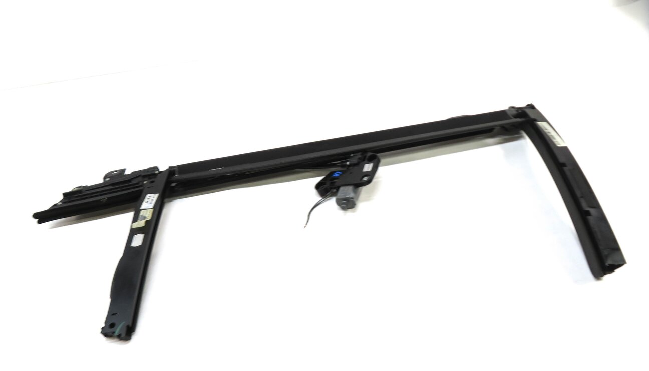 2013 BMW ACTIVE HYBRID 7 (F04) REAR LEFT DOOR WINDOW SUNSHADE SUN SHADE (BLACK)