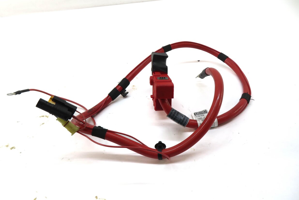 Thumbnail 2: 2013 BMW ACTIVE HYBRID 7 (F04) POSITIVE BATTERY CABLE w/ TERMINAL (RED) 9266402