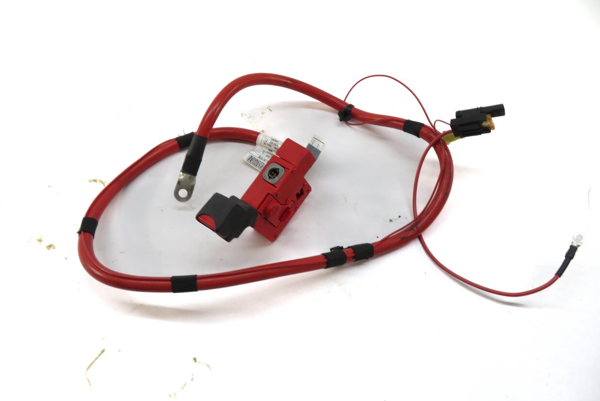 Thumbnail 3: 2013 BMW ACTIVE HYBRID 7 (F04) POSITIVE BATTERY CABLE w/ TERMINAL (RED) 9266402