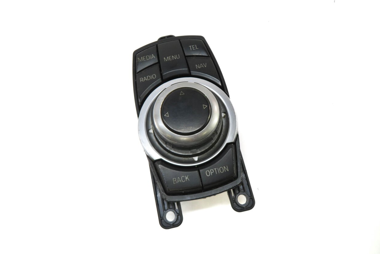 2013 BMW ACTIVE HYBRID 7 F04 iDRIVE MEDIA NAVIGATION CONTROL MODULE KNOB (4 PIN)