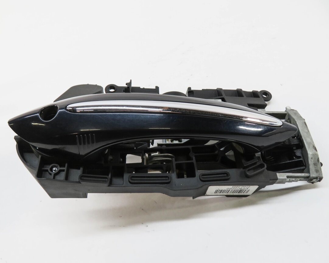 Thumbnail 2: 09-15 BMW 740i 750i 760i B7 (F01) LEFT FRONT DRIVER COMFORT DOOR HANDLE (BLACK)
