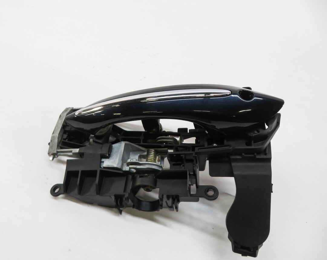 Thumbnail 3: 09-15 BMW 740i 750i 760i B7 (F01) LEFT FRONT DRIVER COMFORT DOOR HANDLE (BLACK)