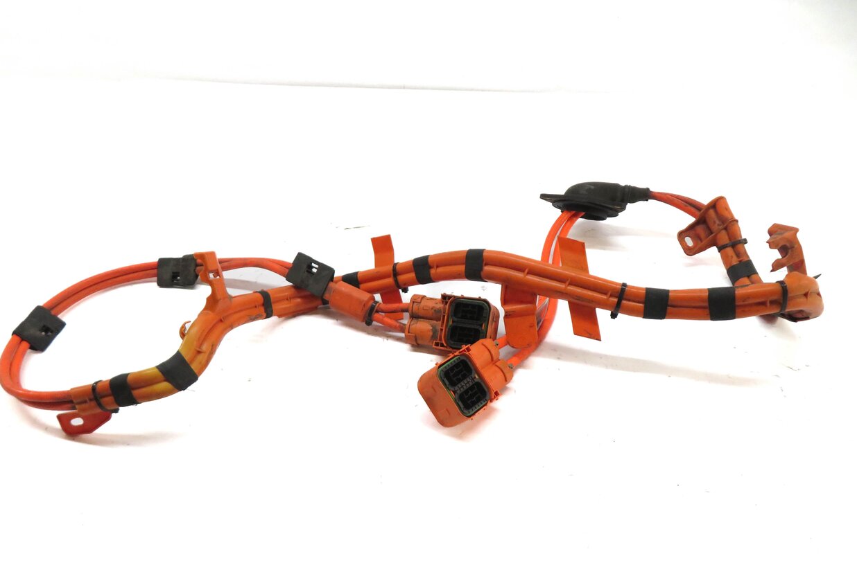 Thumbnail 2: 2013 BMW ACTIVE HYBRID 7 F04 POWER INVERTER CONVERTER HIGH VOLTAGE WIRE HARNESS