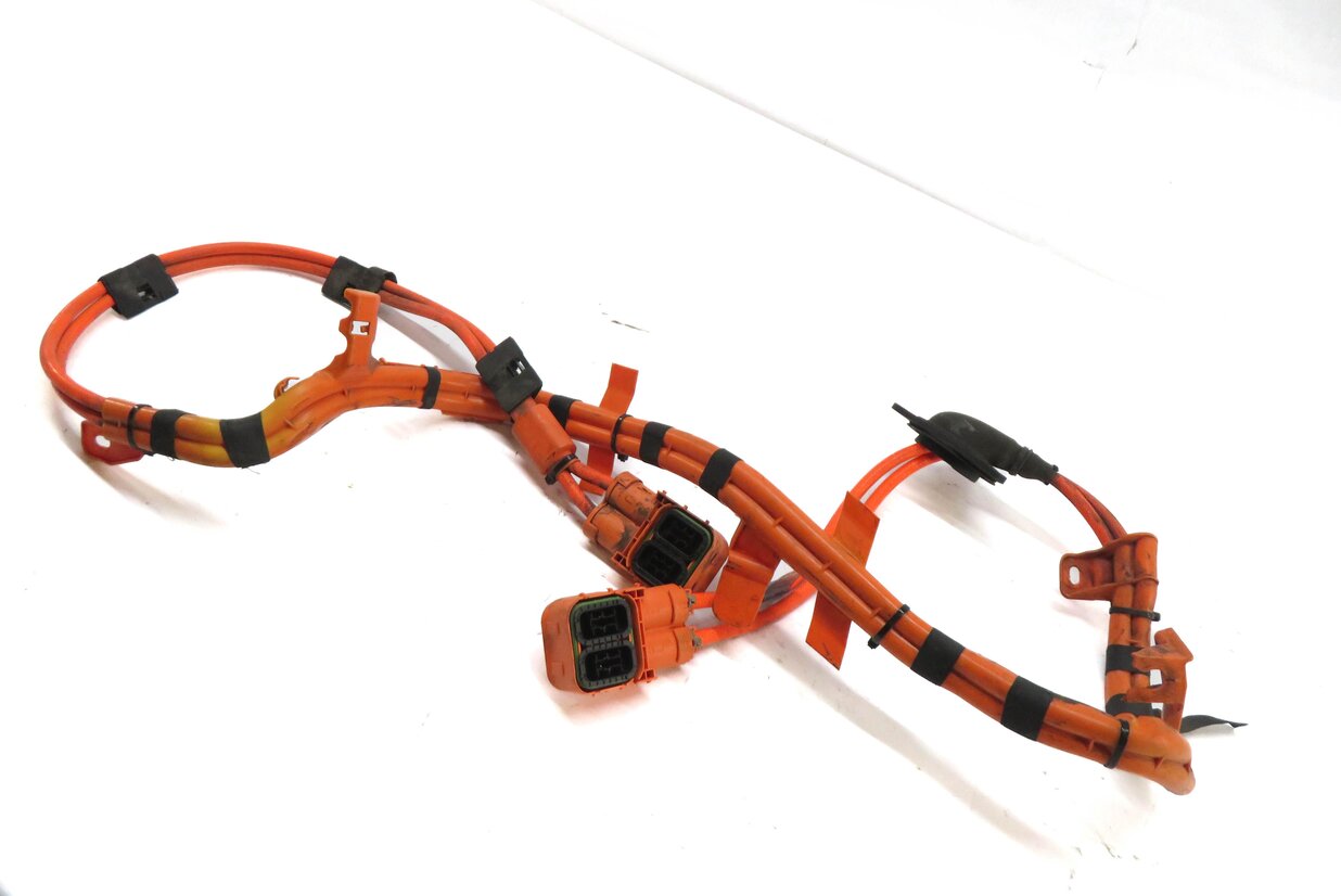 Thumbnail 3: 2013 BMW ACTIVE HYBRID 7 F04 POWER INVERTER CONVERTER HIGH VOLTAGE WIRE HARNESS
