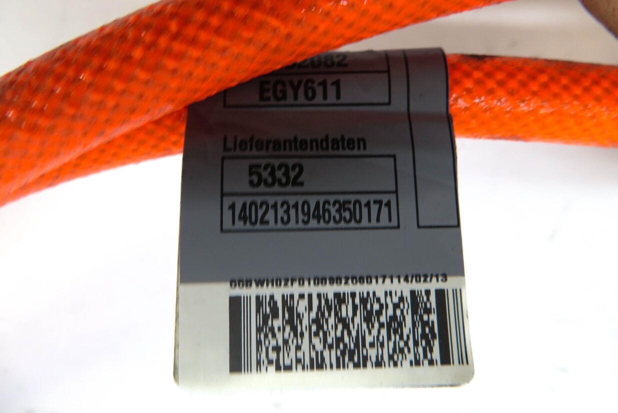 Thumbnail 5: 2013 BMW ACTIVE HYBRID 7 F04 POWER INVERTER CONVERTER HIGH VOLTAGE WIRE HARNESS