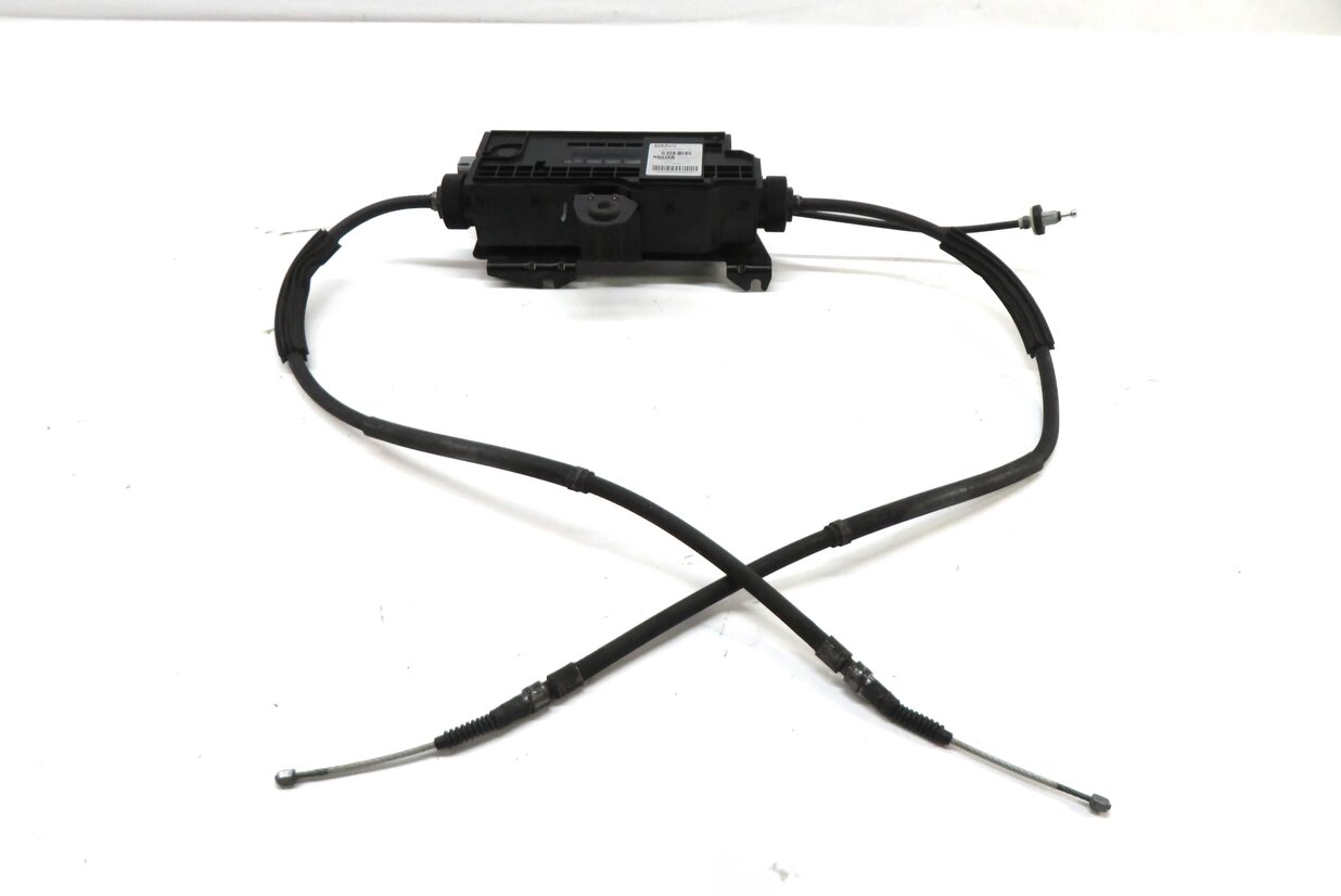 2013 BMW ACTIVE HYBRID 7 (F04) EMERGENCY HILL PARKING BRAKE ACTUATOR w/ CABLES