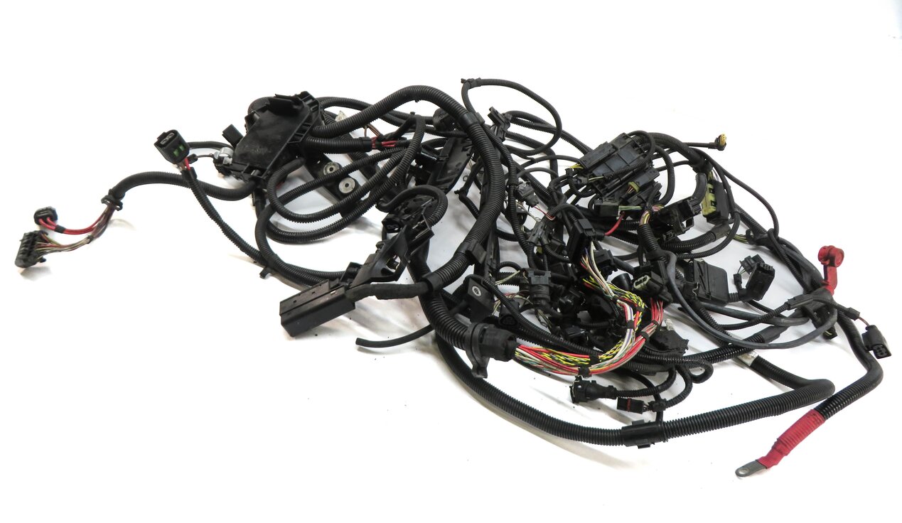 Thumbnail 3: 2013 BMW ACTIVE HYBRID 7 (F04) 3.0L TURBO N55 HYBRID ENGINE WIRE WIRING HARNESS