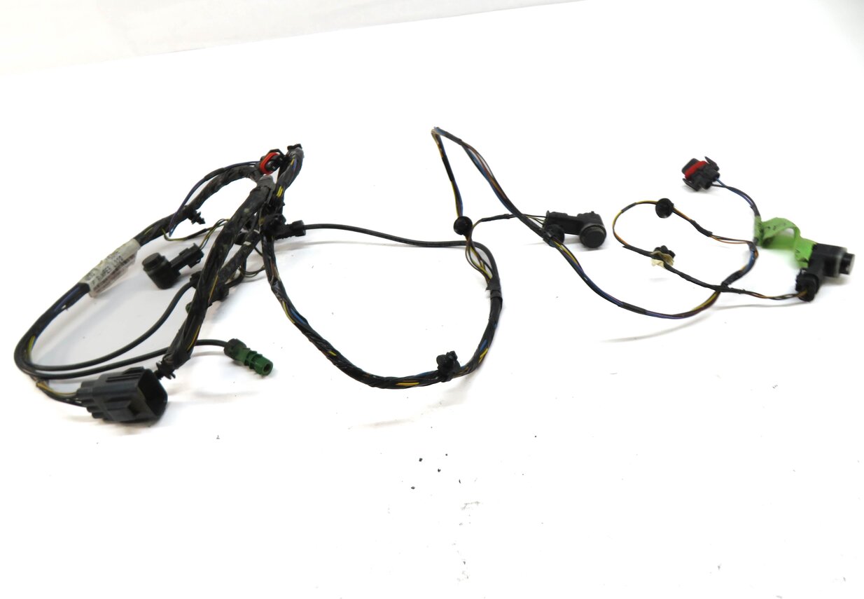 Thumbnail 2: 2012 RANGE ROVER SPORT L320 FRONT PARK ASSIST PDC SENSOR SET/4 (BLACK) & HARNESS