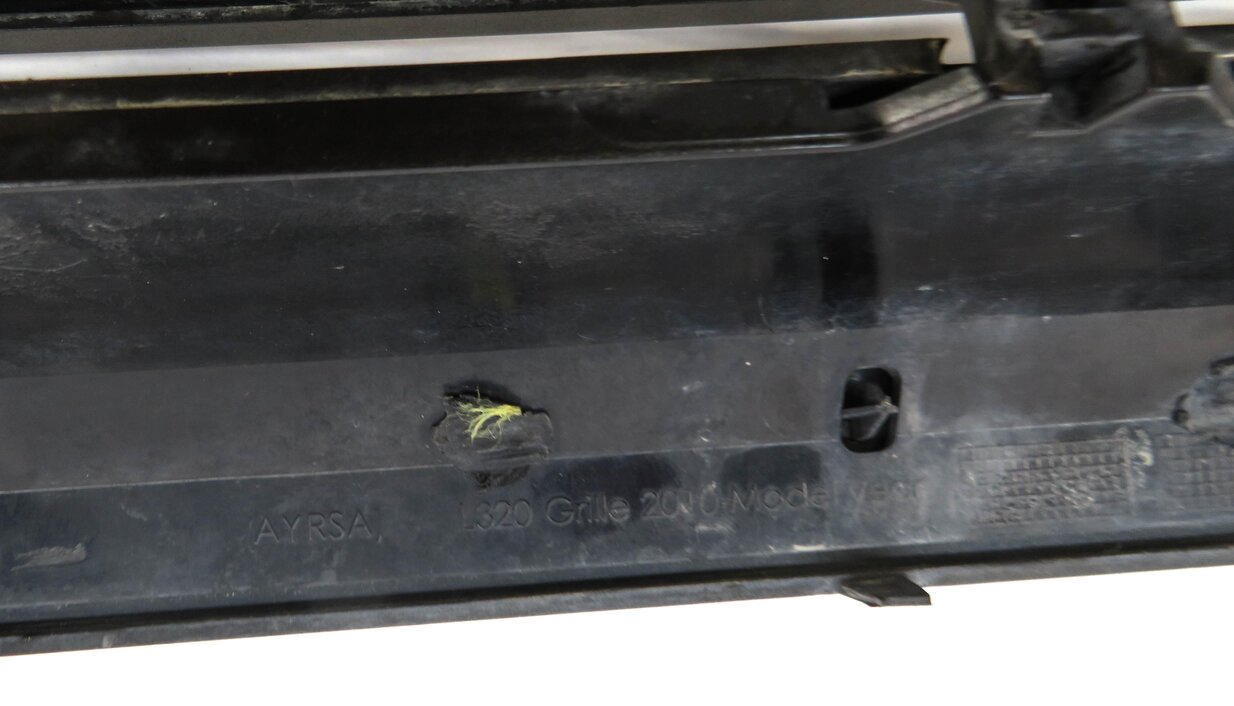 Thumbnail 5: 12-13 RANGE ROVER SPORT (L320) HSE LUXURY SUPERCHARGED CENTER HOOD GRILLE BLACK