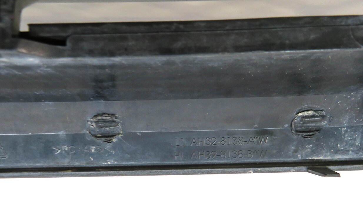 Thumbnail 6: 12-13 RANGE ROVER SPORT (L320) HSE LUXURY SUPERCHARGED CENTER HOOD GRILLE BLACK