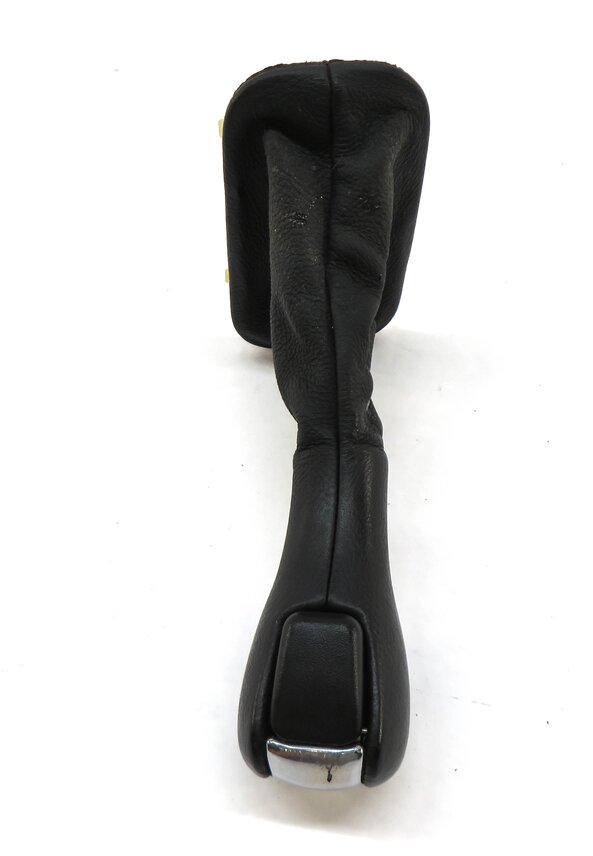 Thumbnail 3: 2012 RANGE ROVER SPORT (L320) FLOOR SHIFTER KNOB w/ BOOT (SILVER & BLACK)
