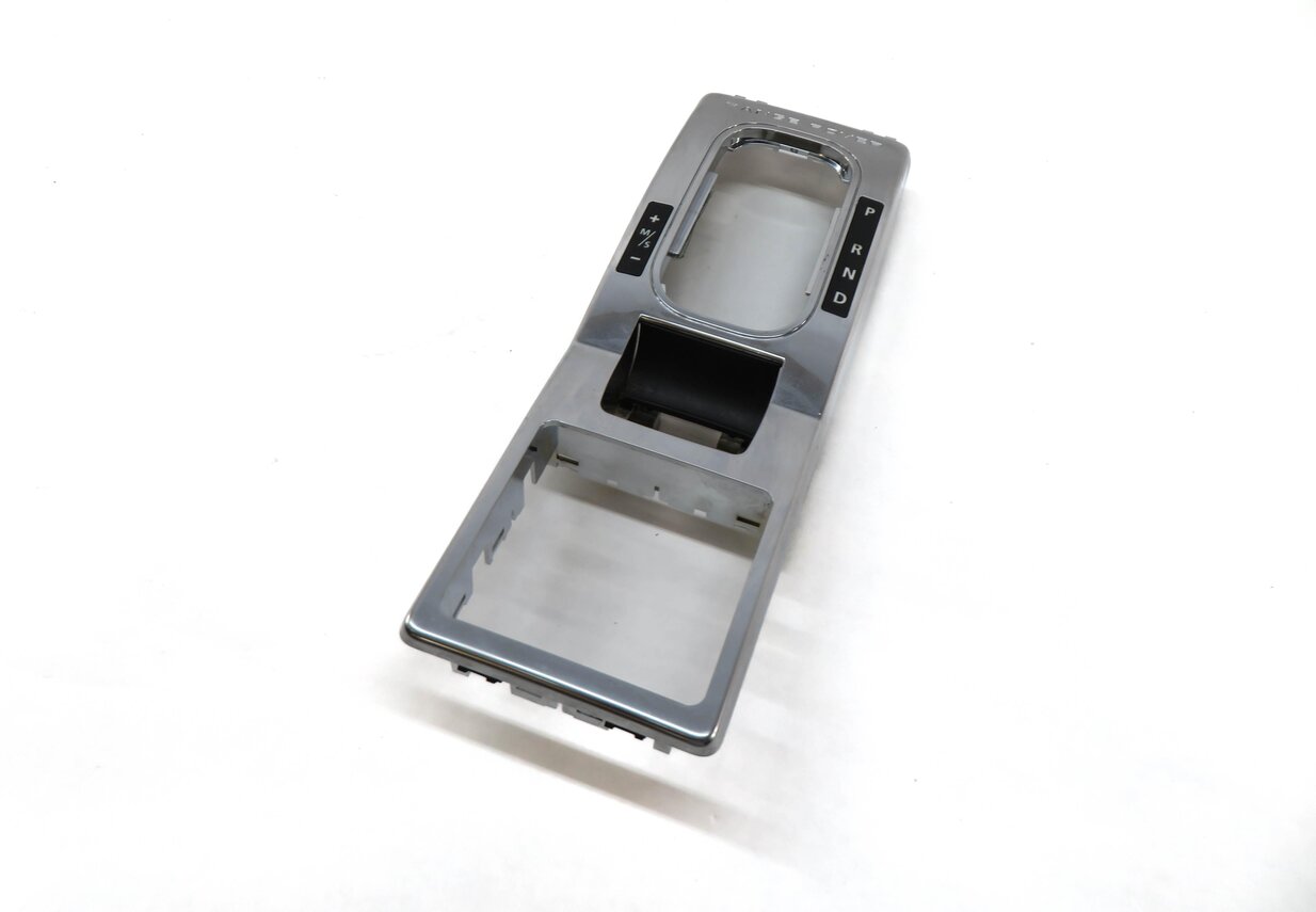 2012 RANGE ROVER SPORT (L320) FRONT CONSOLE GEAR SHIFT INDICATOR TRIM (SILVER)