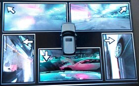 Thumbnail 2: 10-13 LR4 RANGE ROVER SPORT L320 RIGHT P-FOLD MEMORY HEATED CAMERA MIRROR BLACK
