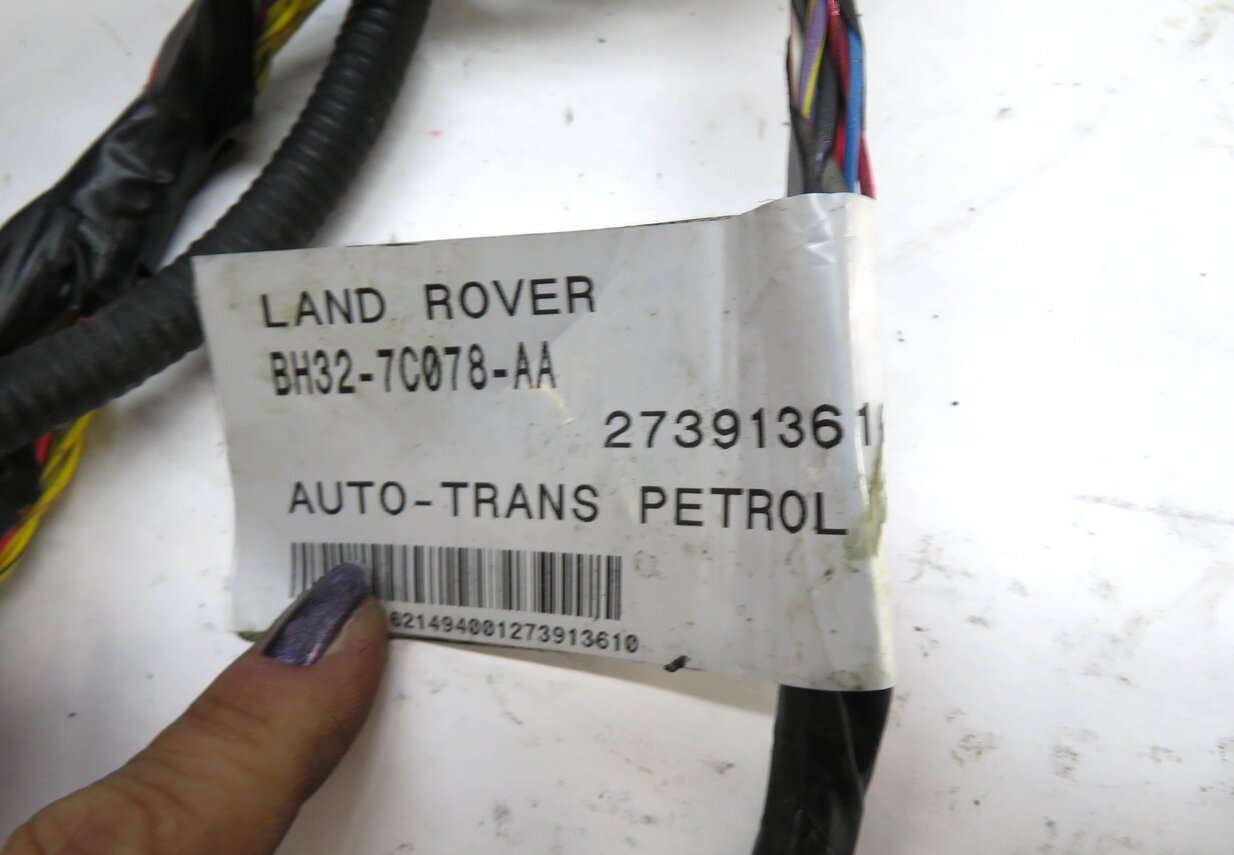Thumbnail 4: 2012 RANGE ROVER SPORT L320 5.0L SUPER AWD AUTO TRANSMISSION WIRE WIRING HARNESS