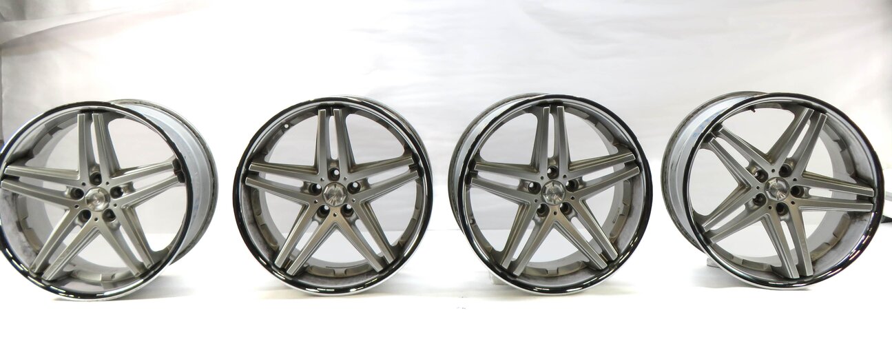 2010-2013 RANGE ROVER SPORT L320 22x9 5x120 LEXANI EKKO WHEEL RIM SET/4 (SILVER)