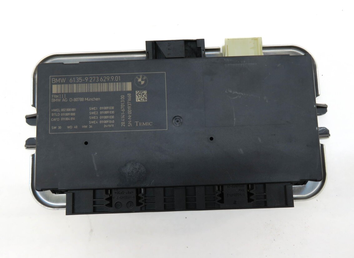 Thumbnail 2: 10-17 BMW 528i 535i 550i 650i 750i M5 X3 X6 - FRMIII BODY LIGHT CONTROL MODULE