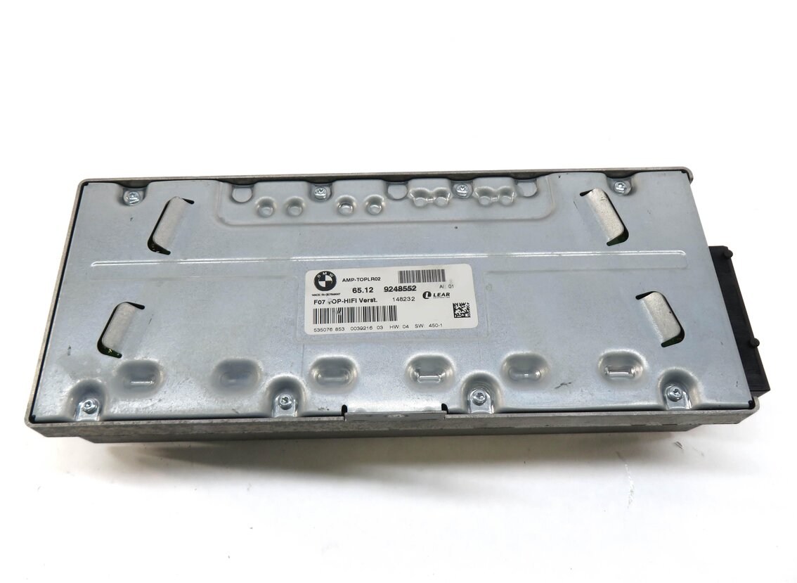 Thumbnail 3: 2012 BMW 740Li (F01) LEAR TOP HIFI HIGH FIDELITY AMP AMPLIFIER 65129248552