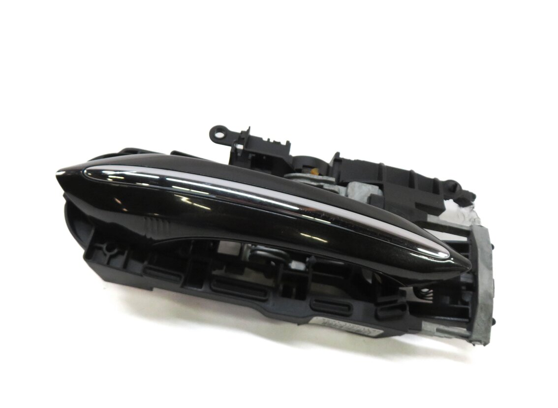 09-18 BMW 528i 535i 550i 740i 750i 760i LEFT REAR COMFORT DOOR HANDLE (GREY)