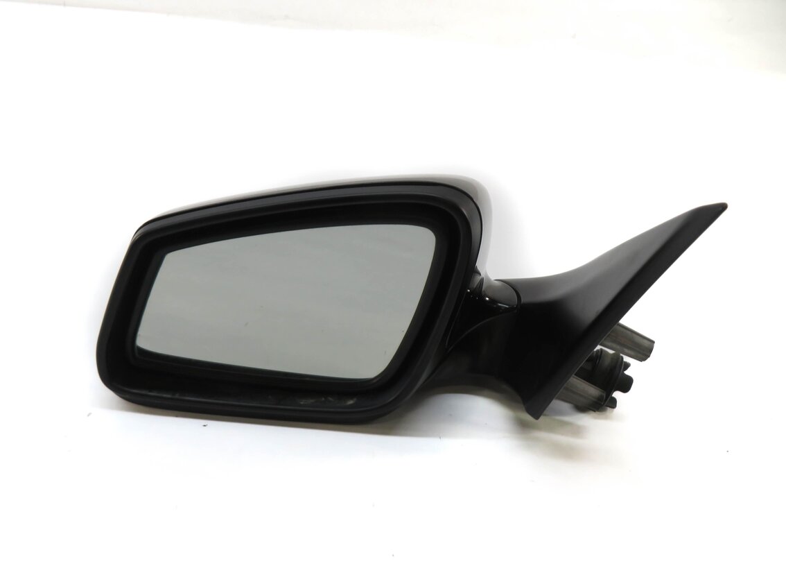 09-12 BMW 740i 750i 760i (F01) LEFT P-FOLD HEATED AUTODIM DOOR MIRROR (GREY)