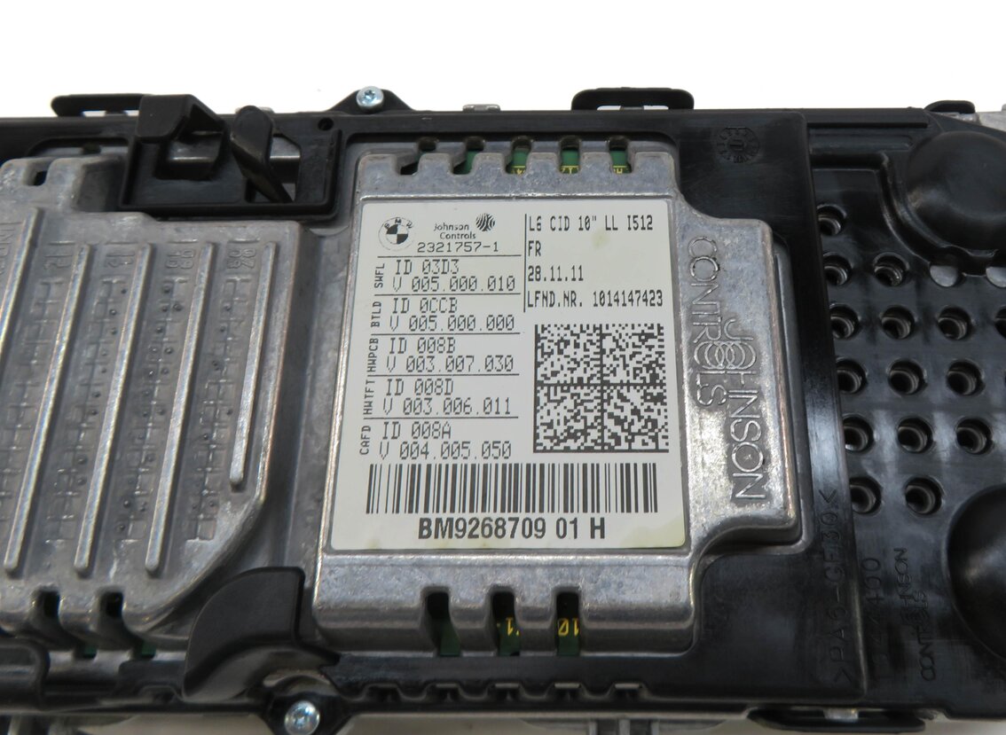 Thumbnail 6: 2009-2012 BMW 740i 750i 760i (F01) GPS NAVIGATION INFO DISPLAY SCREEN (10.25")