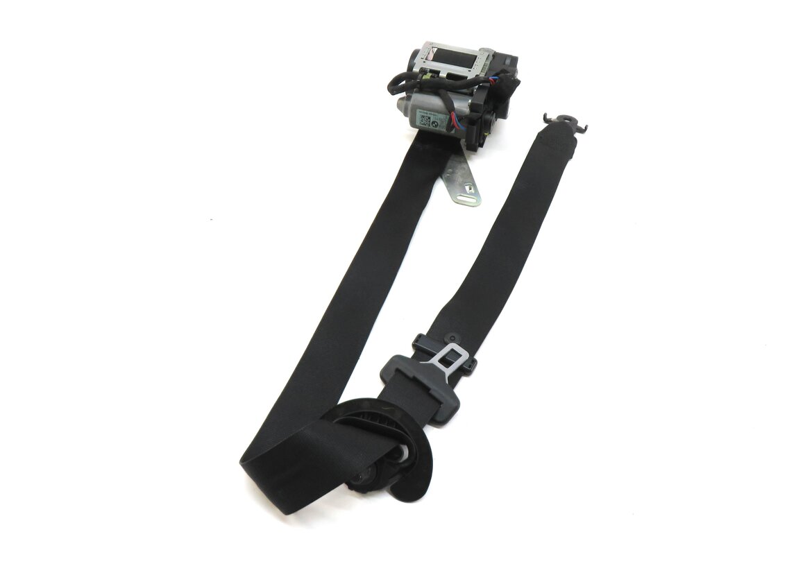 2009-2012 BMW 740i 750i 760i B7 (F01) RIGHT PASSENGER SEATBELT RETRACTOR (BLACK)