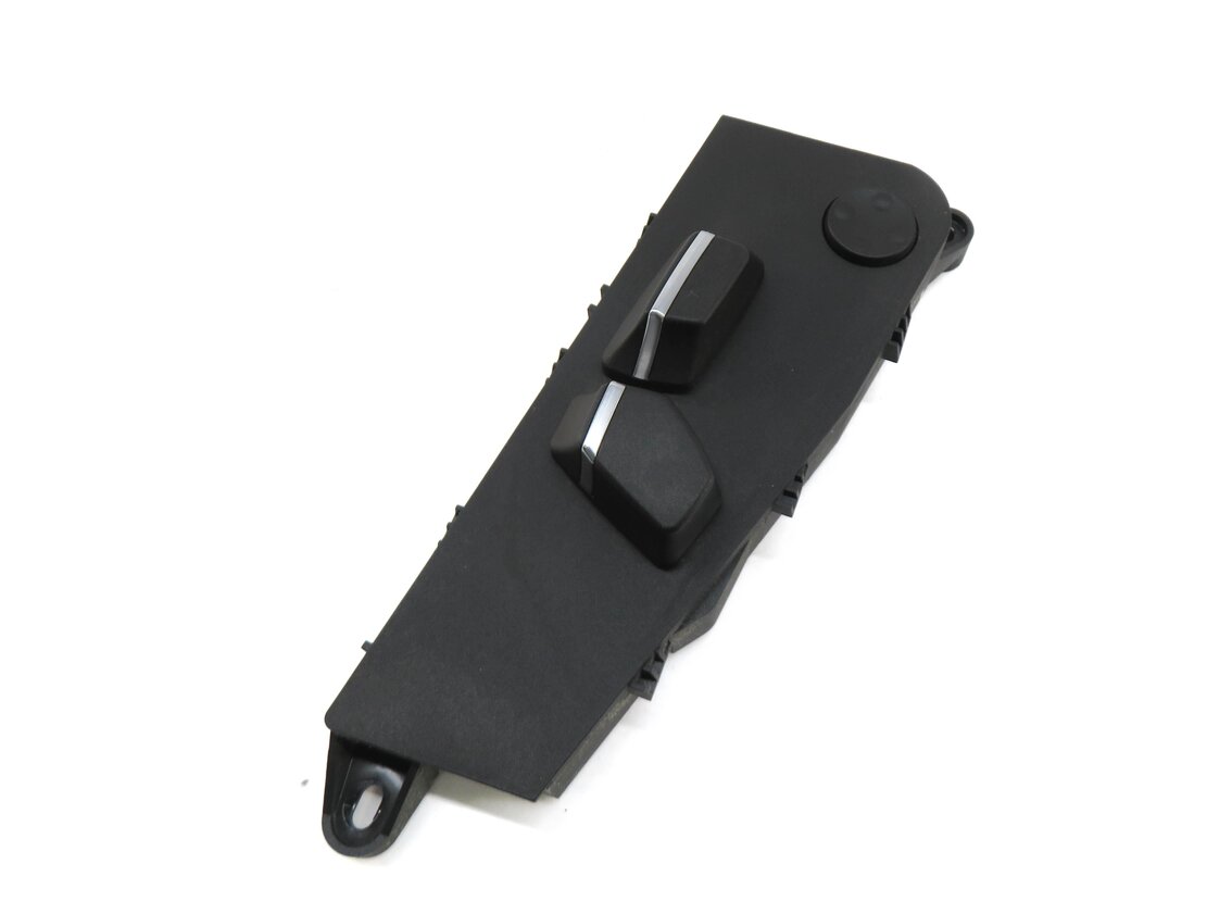 2012 BMW 740Li (F01) FRONT LEFT DRIVER SEAT ADJUST ADJUSTMENT SWITCH (BLACK)