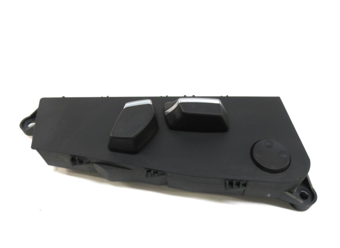 Thumbnail 2: 2012 BMW 740Li (F01) FRONT LEFT DRIVER SEAT ADJUST ADJUSTMENT SWITCH (BLACK)