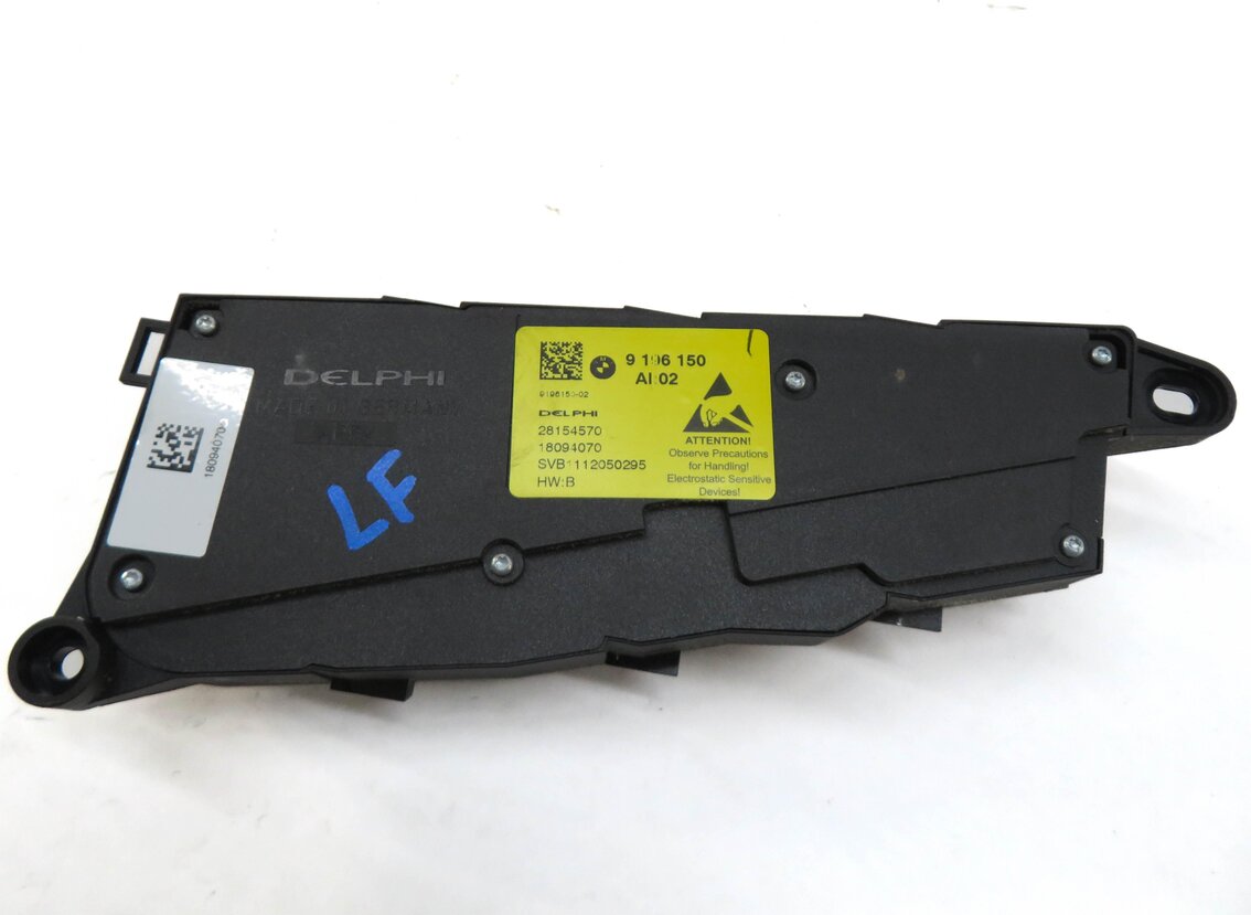 Thumbnail 4: 2012 BMW 740Li (F01) FRONT LEFT DRIVER SEAT ADJUST ADJUSTMENT SWITCH (BLACK)