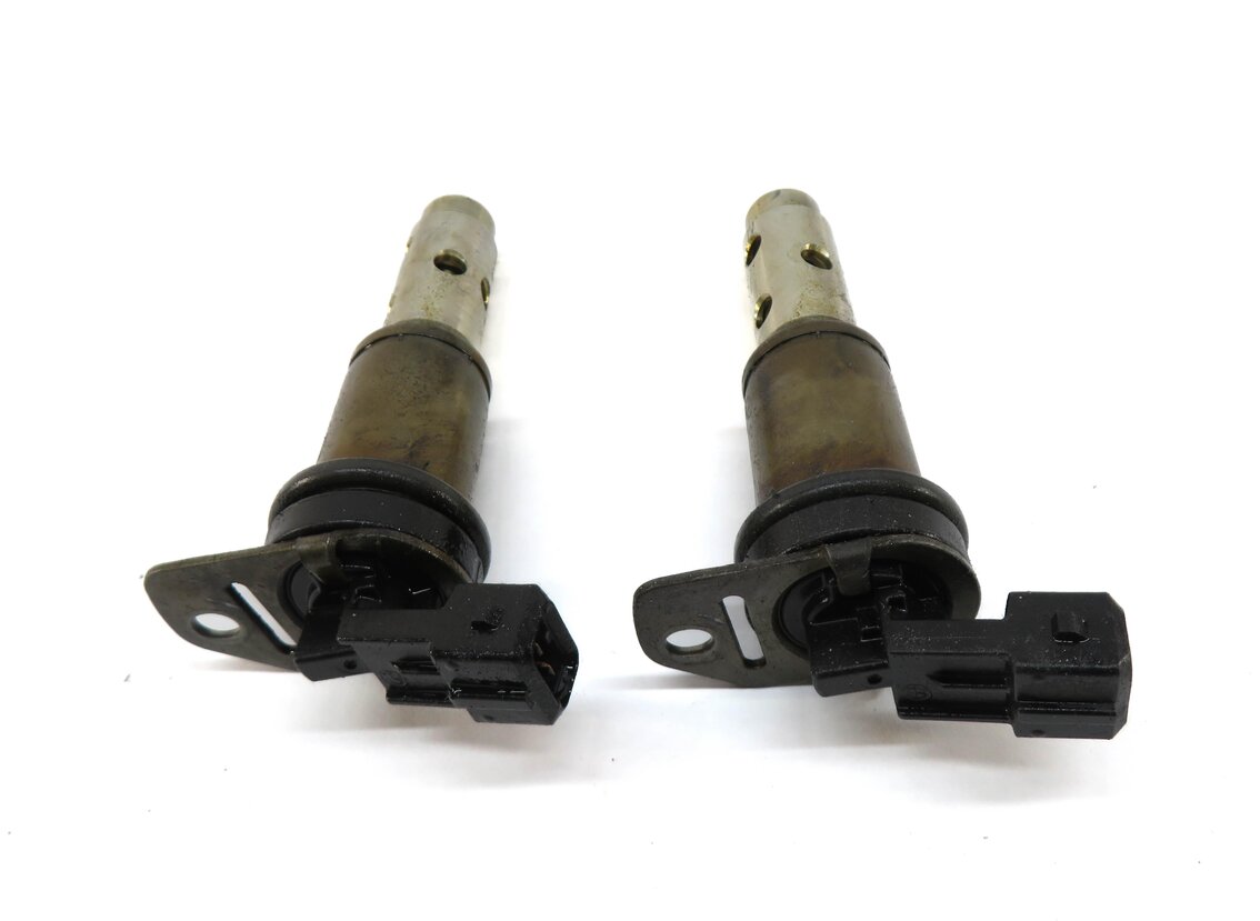 Thumbnail 2: 2012 BMW 740i F01 3.0L N54 TURBO ENGINE VANOS VVT VARIABLE TIMING SOLENOID SET/2