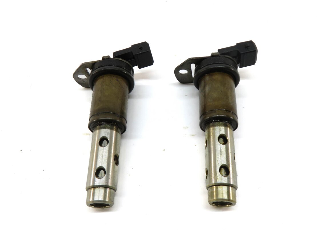Thumbnail 3: 2012 BMW 740i F01 3.0L N54 TURBO ENGINE VANOS VVT VARIABLE TIMING SOLENOID SET/2