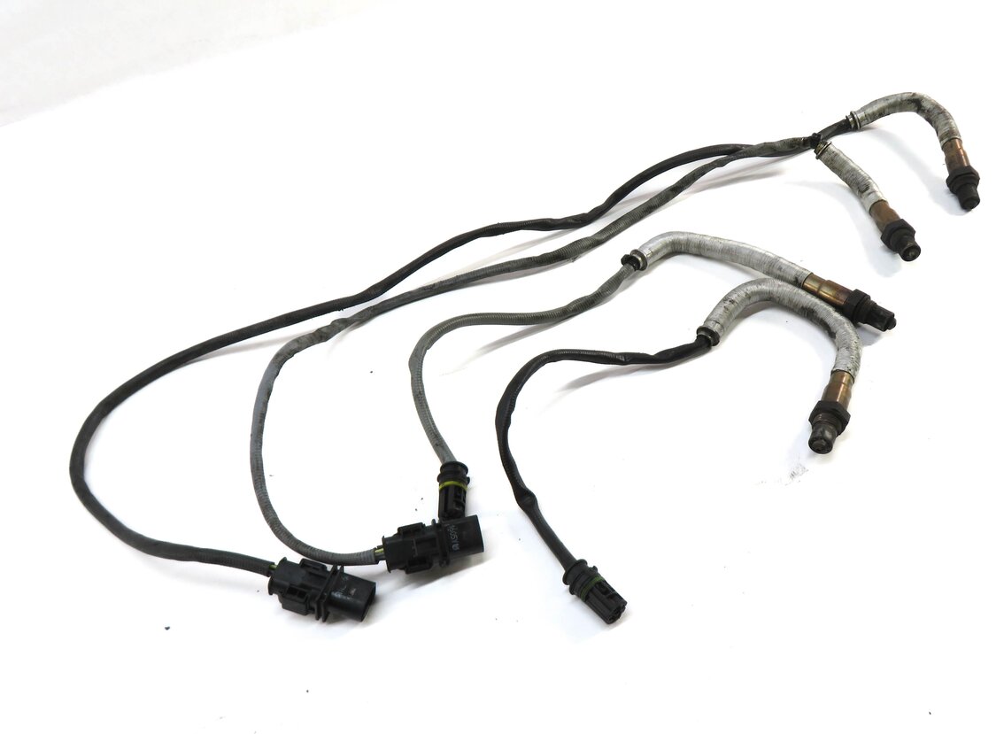 2012 BMW 740Li (F01) 3.0L N54 TURBO ENGINE PRE POST CAT O2 OXYGEN SENSOR SET/4