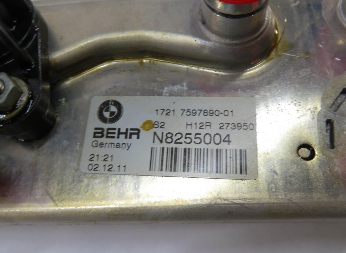 Thumbnail 5: 09-17 BMW 535i 640i 740i 750i 760i (F01 F10) - AUTOMATIC TRANSMISSION OIL COOLER
