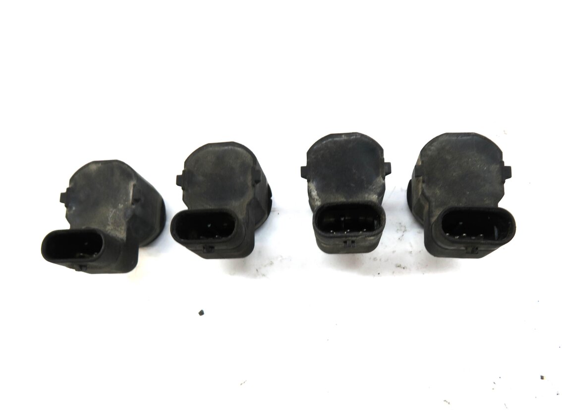 Thumbnail 3: 2012 BMW 740Li (F01) REAR BUMPER PARK DISTANCE ASSIST PDC SENSOR SET/4 (GREY)