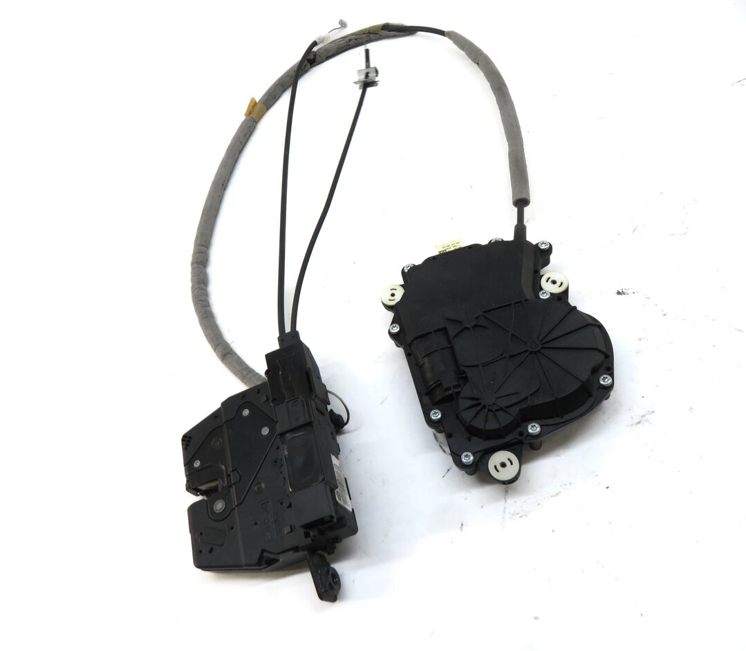 2012 BMW 740Li (F01) TRUNK LATCH w/ SOFT CLOSE MOTOR & CABLE 51247269543