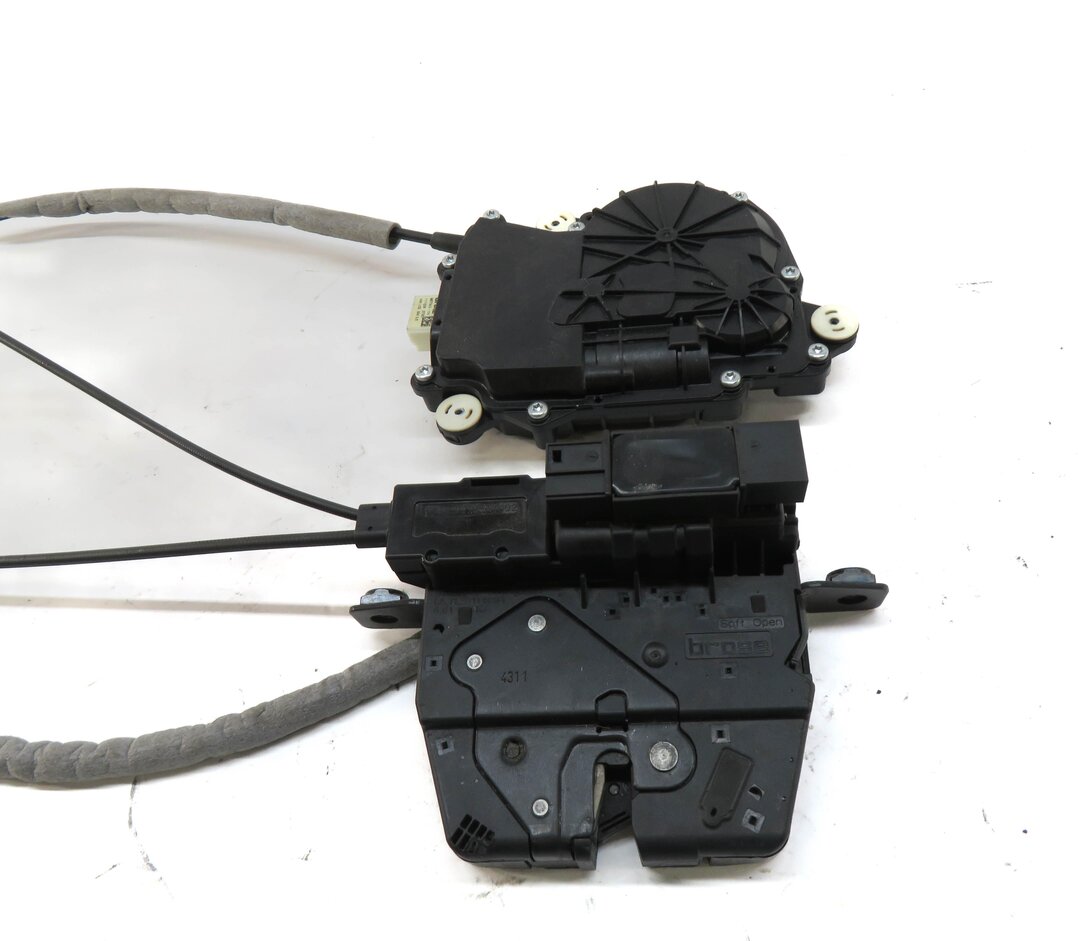 Thumbnail 3: 2012 BMW 740Li (F01) TRUNK LATCH w/ SOFT CLOSE MOTOR & CABLE 51247269543
